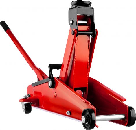 STAYER R-30 3т 135-400мм подкатной домкрат с увеличенным подъемом, RED FORCE