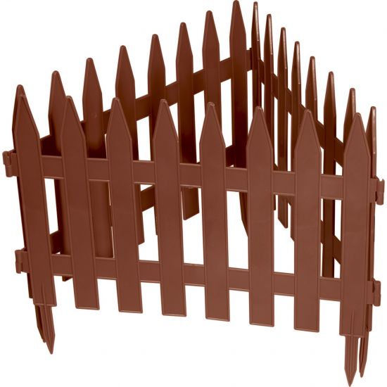 Забор декоративный "Рейка", 28 х 300 см, терракот, Россия, Palisad