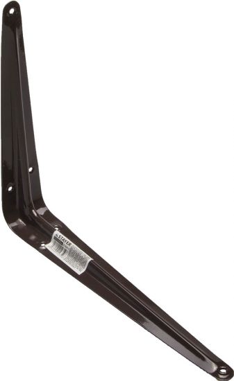 Уголок-кронштейн STAYER MASTER, 250х200мм, коричневый 