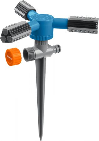 GRINDA PROLine RR-P, 75 м2 полив, на пике, 3 профессиональных сопла, распылитель круговой GRINDA PROLine RR-P, 75 м2 полив, на пике, 3 профессиональных сопла, распылитель круговой