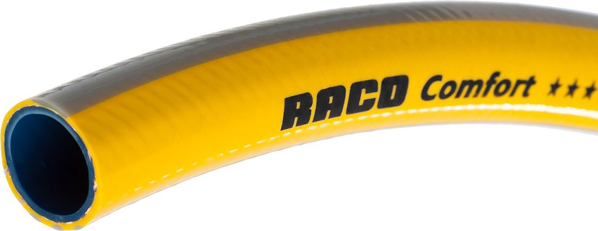 Шланг поливочный RACO COMFORT, 25атм., армированный, 3-х слойный, 3/4х50м