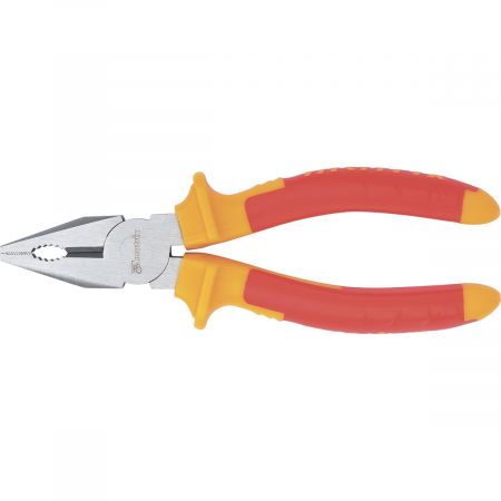 Плоскогубцы комбинированные, Insulated, 180 мм, двухкомпонентные рукоятки Matrix Professional