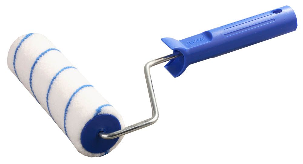 Ролик STAYER MASTER NYLON ПОЛИАМИД малярный, ворс 6мм, бюгель 6мм, 40х180мм 
