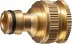 GRINDA PROLine BI-U, 1/2 x 3/4", адаптер штуцерный с внутренней резьбой, из латуни