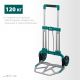 KRAFTOOL ATLANT до 120кг, каркас и платформа из алюминия, платформа 48,5 х 35см, колёса d18см, вес 6,9кг, складная хозяйственная тележка (38751-120)