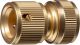 GRINDA PROLine BC-12, 1/2", соединитель быстросъёмный для шланга, из латуни