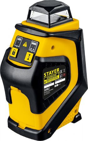 STAYER SL360 нивелир лазерный, 20м, крест + 360°, точн. +/-0,3 мм/м, сумка STAYER SL360 нивелир лазерный, 20м, крест + 360°, точн. +/-0,3 мм/м, сумка