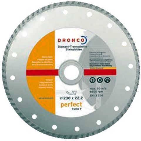 Алмазный диск Turbo F 230x2.8x22.23 DRONCO