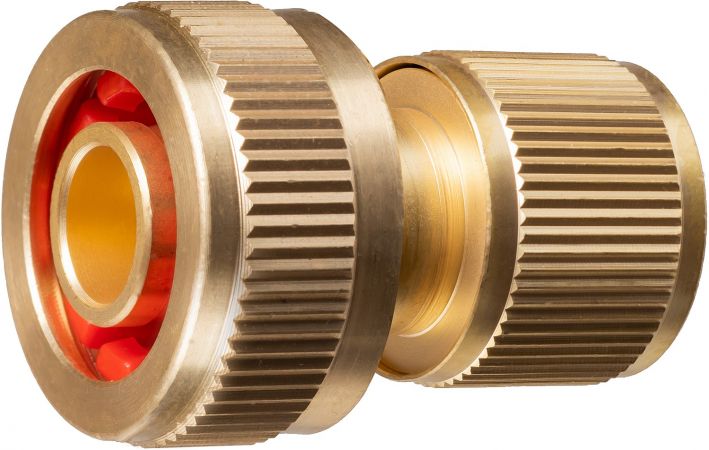 GRINDA PROLine BC-34A, 3/4", с автостопом, соединитель быстросъёмный для шланга, из латуни