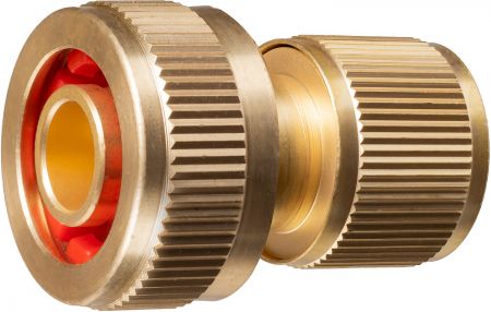 GRINDA PROLine BC-34A, 3/4", с автостопом, соединитель быстросъёмный для шланга, из латуни