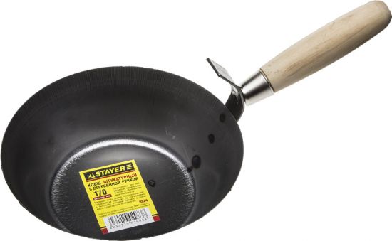Ковш STAYER MASTER штукатурный с деревянной ручкой 