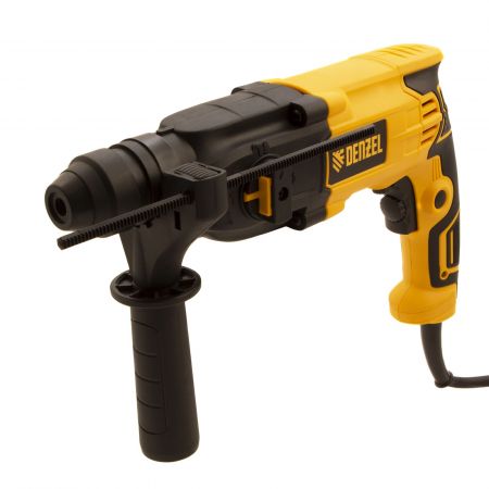 Перфоратор электрический RH-650-18, SDS-plus, 650 Вт, 2.0 Дж, 3 плюс 1 режим Denzel Перфоратор электрический RH-650-18, SDS-plus, 650 Вт, 2.0 Дж, 3 плюс 1 режим Denzel