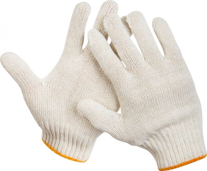 Перчатки STAYER МASTER трикотажные, 7 класс, х/б, L-XL 