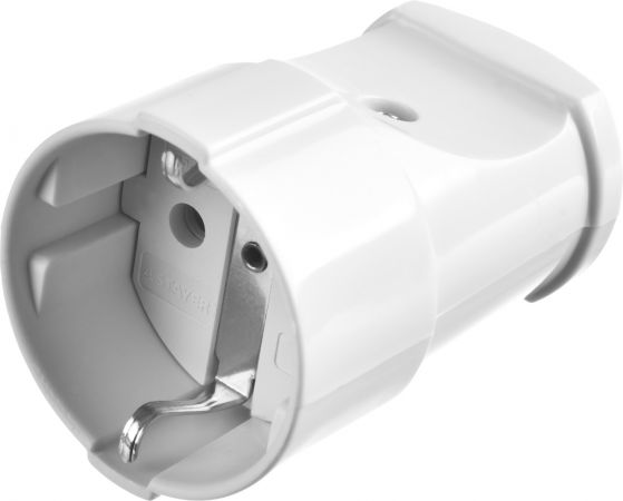 Розетка MAXElectro электрическая, 16А/220В, с заземлением, белая, STAYER Розетка MAXElectro электрическая, 16А/220В, с заземлением, белая, STAYER