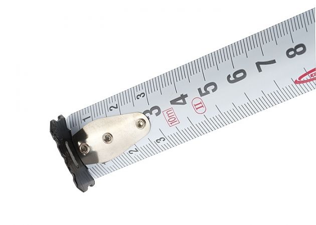 Рулетка "Doppelhaken", 10 м x 25 мм, двухсторонний зацеп, Нейлон, двусторонняя шкала, автоматическая фиксация Gross Рулетка "Doppelhaken", 10 м x 25 мм, двухсторонний зацеп, Нейлон, двусторонняя шкала, автоматическая фиксация Gross