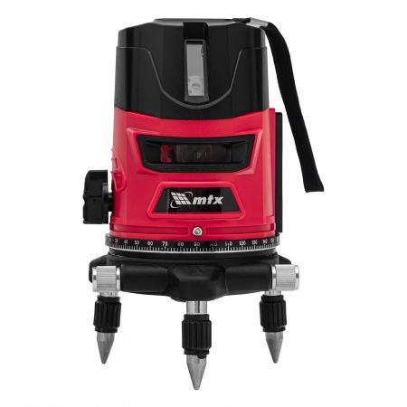 Лазерный уровень CRX-30R, 30 м, красный луч, батарейки, резьба 5/8" MTX Лазерный уровень CRX-30R, 30 м, красный луч, батарейки, резьба 5/8" MTX