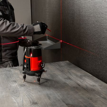 Лазерный уровень CRL-30R, 30 м, красный луч, батарейки, резьба 5/8" MTX Лазерный уровень CRL-30R, 30 м, красный луч, батарейки, резьба 5/8" MTX