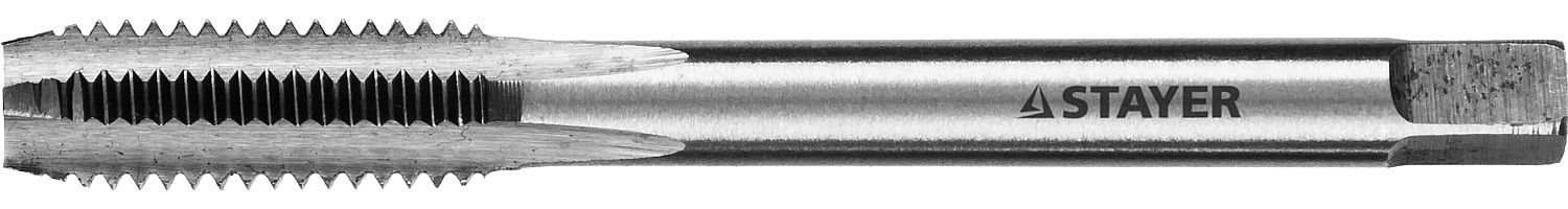 STAYER М8х1.25, метчик для сквозных отверстий, одинарный STAYER М8х1.25, метчик для сквозных отверстий, одинарный