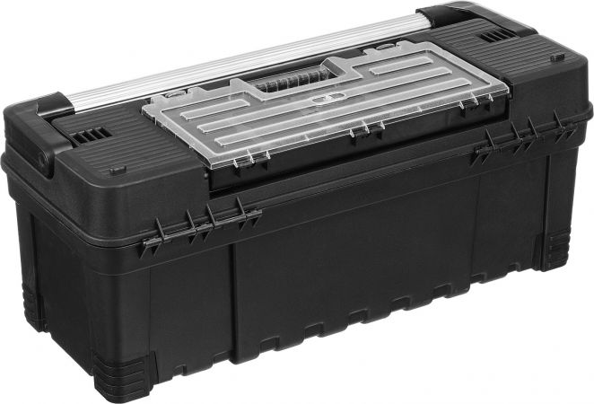 Ящик для инструмента "JUMBO-26" пластиковый, STAYER Professional Ящик для инструмента "JUMBO-26" пластиковый, STAYER Professional