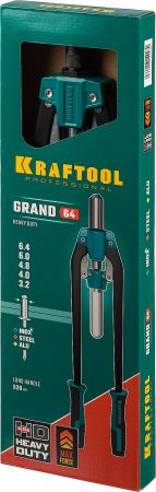KRAFTOOL GRAND-64 усиленный двуручный заклепочник KRAFTOOL GRAND-64 усиленный двуручный заклепочник
