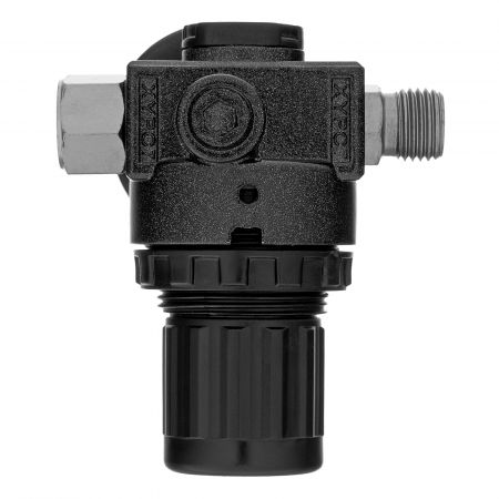 Регулятор давления с манометром R1500, 12 бар, 1/4" Denzel Регулятор давления с манометром R1500, 12 бар, 1/4" Denzel