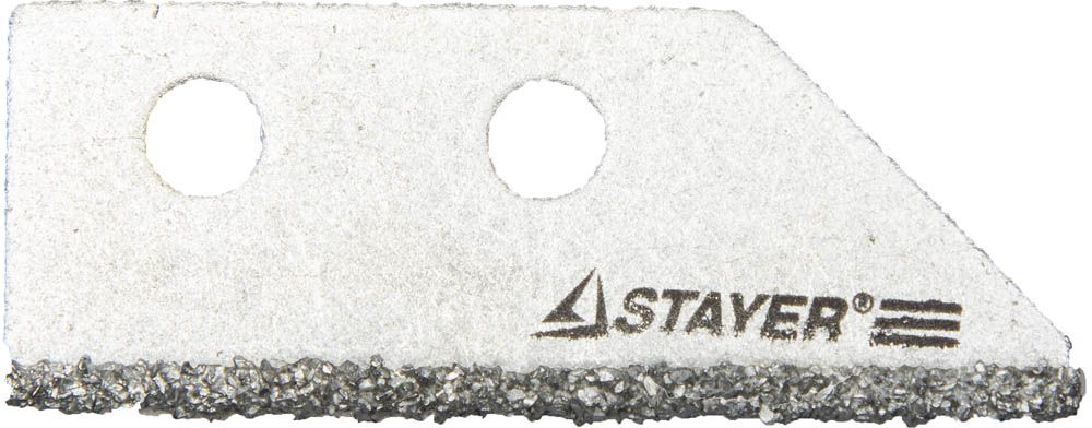 Лезвие STAYER PROFI сменное с карбидным напылением для скребка 33415, 2шт. 