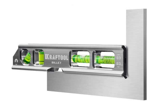 Брусковый магнитный уровень Kraftool 8-в-1 20 см Billet Брусковый магнитный уровень Kraftool 8-в-1 20 см Billet