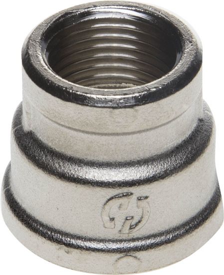 Муфта GENERAL FITTINGS переходная, никелированная латунь, 1/2"-3/4"