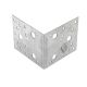 Крепежный уголок 2 мм, КU 105 x 105 x 90 мм Россия Сибртех