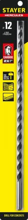 STAYER HERCULES 12 x 400 мм сверло по бетону PROFESSIONAL STAYER HERCULES 12 x 400 мм сверло по бетону PROFESSIONAL