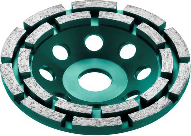 Двухрядная алмазная чашка Kraftool Double d 125 мм, INDUSTRIAL Двухрядная алмазная чашка Kraftool Double d 125 мм, INDUSTRIAL