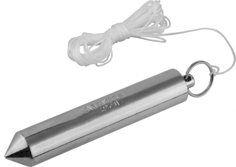 Отвес STAYER MASTER строительный со шнуром, 200г 