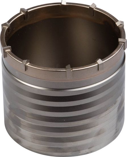 Коронка KRAFTOOL буровая, конусная посадка, D-100мм, L-100мм 