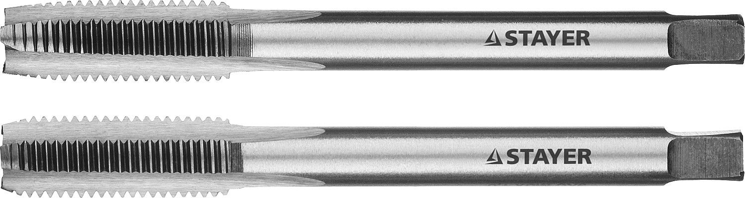 STAYER M8х1.0, комплект метчиков, 2 шт STAYER M8х1.0, комплект метчиков, 2 шт