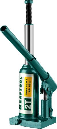 KRAFTOOL KRAFT-LIFT 2т, 160-310мм домкрат бутылочный гидравлический, KRAFT BODY