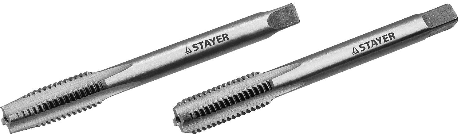 STAYER M8х1.25, комплект метчиков, 2 шт STAYER M8х1.25, комплект метчиков, 2 шт