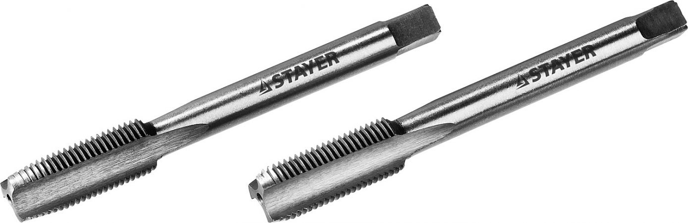 STAYER M10х1, комплект метчиков, 2 шт STAYER M10х1, комплект метчиков, 2 шт