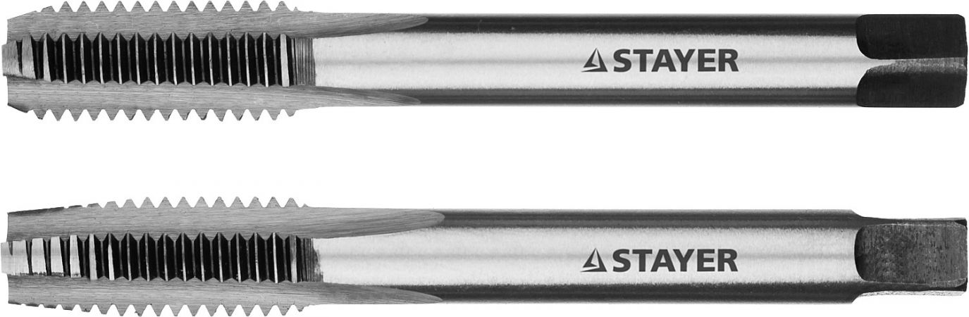 STAYER M10х1.5, комплект метчиков, 2 шт STAYER M10х1.5, комплект метчиков, 2 шт
