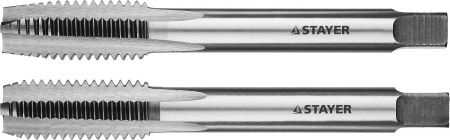 STAYER M12х1.5, комплект метчиков, 2 шт