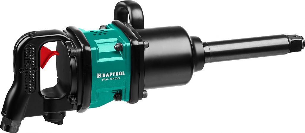 KRAFTOOL PW-3400 ударный пневматический гайковерт, 1", 3400 Нм KRAFTOOL PW-3400 ударный пневматический гайковерт, 1", 3400 Нм