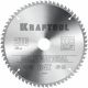 KRAFTOOL Multi Material 216х30мм 64Т, диск пильный по алюминию