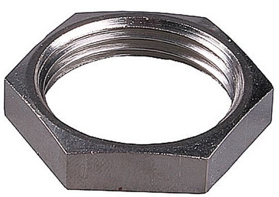 Контргайка GENERAL FITTINGS никелированная латунь, 1 