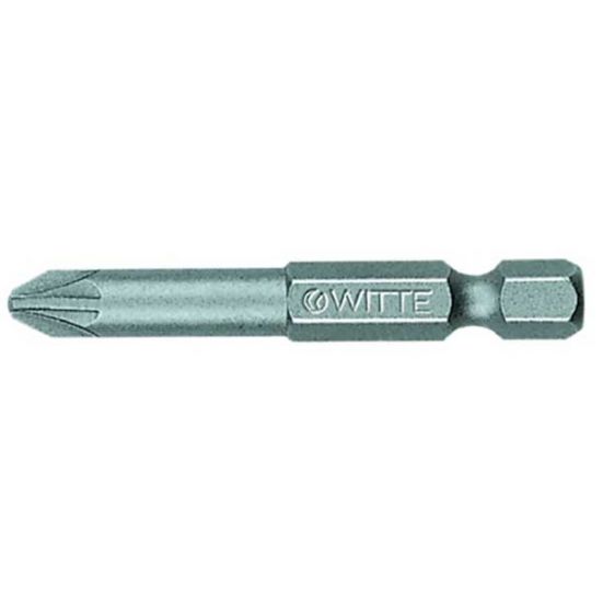 Вставка для шуруповерта PZ-2, 1/4", 50 мм,( упаковка 10шт) WITTE
