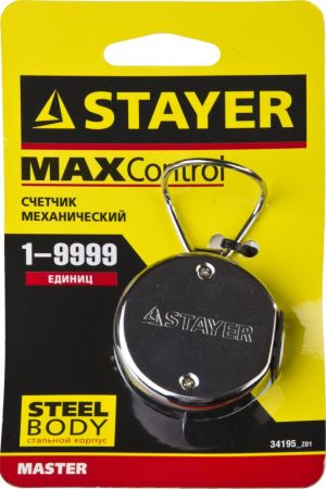 Счетчик STAYER PROFI механический, 1-9999 Счетчик STAYER PROFI механический, 1-9999