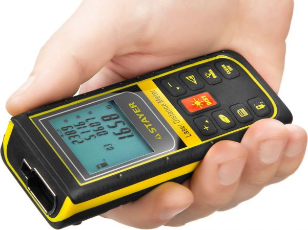 Дальномер STAYER PROFI лазерный, SDL-100, точность 2мм, дальность 100м Дальномер STAYER PROFI лазерный, SDL-100, точность 2мм, дальность 100м