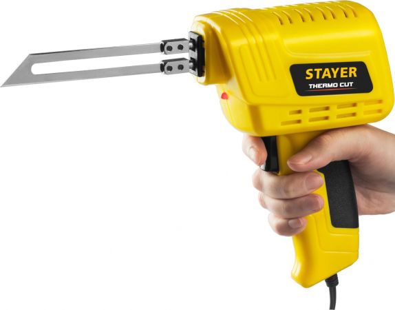 Набор "Thermo cut" для терморезки пенопласта, пластика, STAYER 45255-H2, 150 Вт, 2 ножа Набор "Thermo cut" для терморезки пенопласта, пластика, STAYER 45255-H2, 150 Вт, 2 ножа