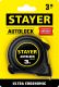 Рулетка STAYER MASTER AUTOLOCK, корпус с резиновым напылением, автостоп, 3мх16мм 