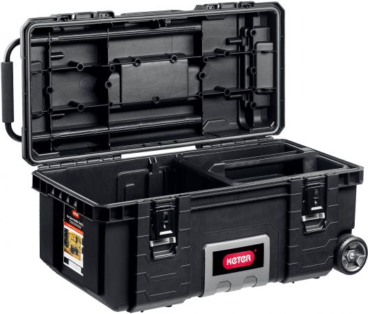 KETER Gear mobile ящик-тележка на колесах, 28" KETER Gear mobile ящик-тележка на колесах, 28"