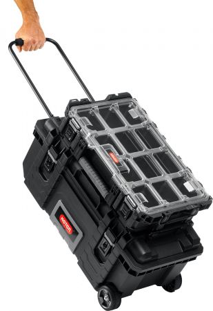 KETER Gear mobile ящик-тележка на колесах, 28" KETER Gear mobile ящик-тележка на колесах, 28"