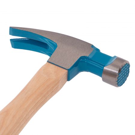 Молоток-гвоздодер, 380 г, угол 75, магнит, обрезиненная рукоятка AMERICAN HICKORY // GROSS Молоток-гвоздодер, 380 г, угол 75, магнит, обрезиненная рукоятка AMERICAN HICKORY // GROSS